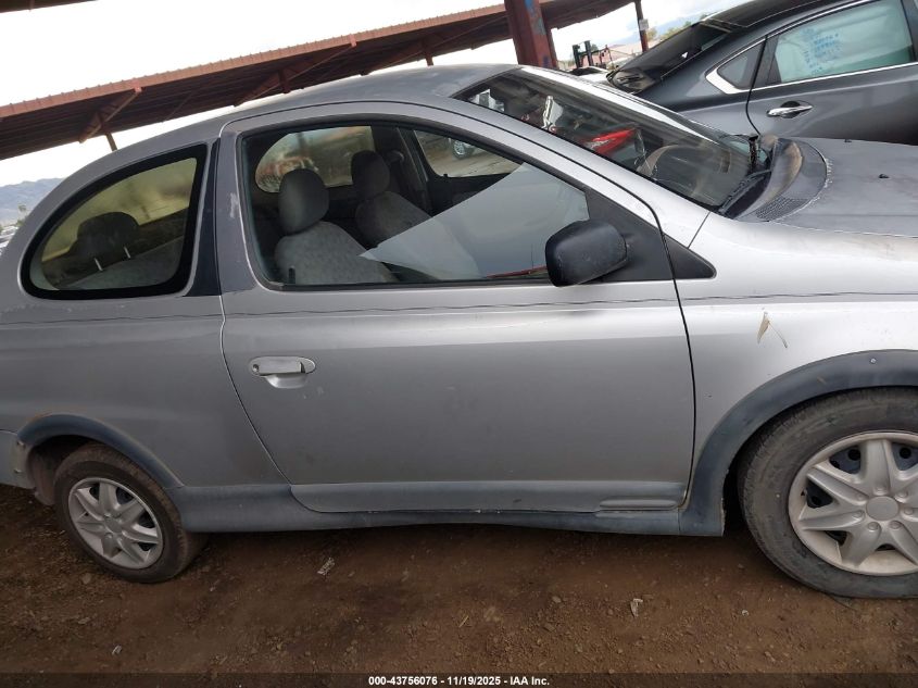 2000 Toyota Echo VIN: JTDAT123XY0061764 Lot: 43756076