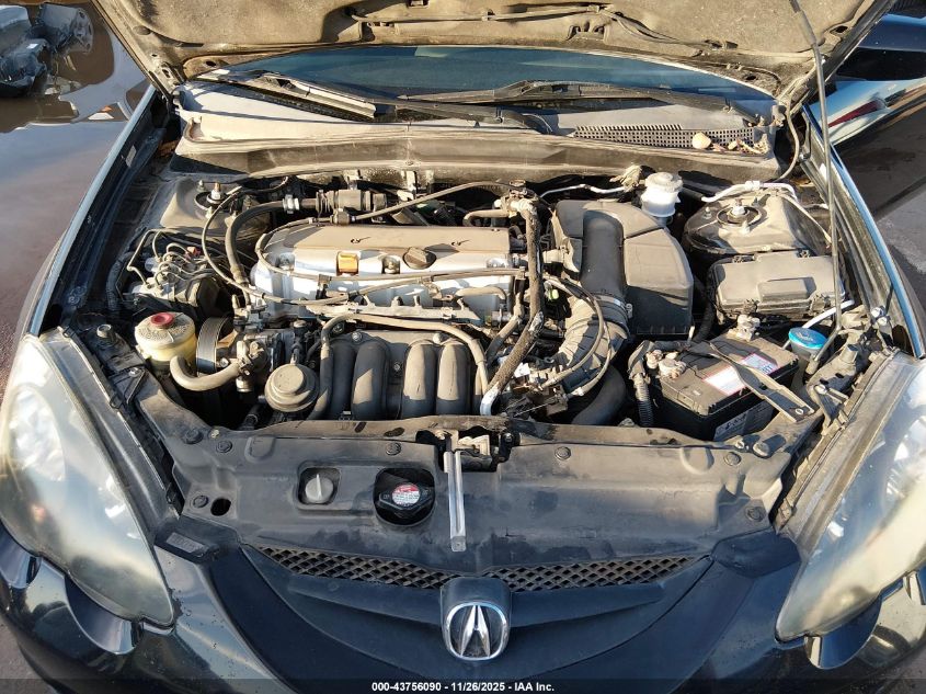 2004 Acura Rsx VIN: JH4DC54824S011015 Lot: 43756090