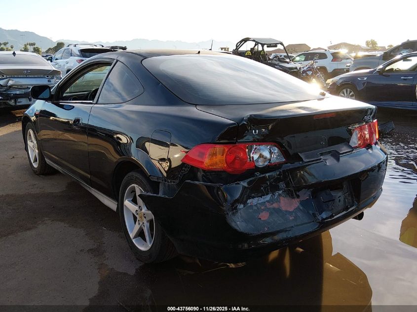 2004 Acura Rsx VIN: JH4DC54824S011015 Lot: 43756090