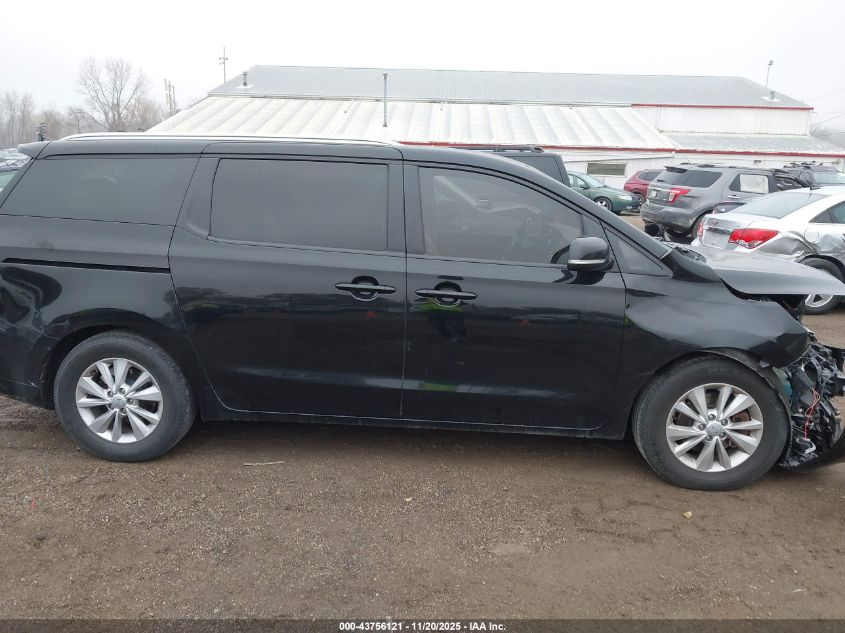 2017 Kia Sedona Lx VIN: KNDMB5C19H6324134 Lot: 43756121