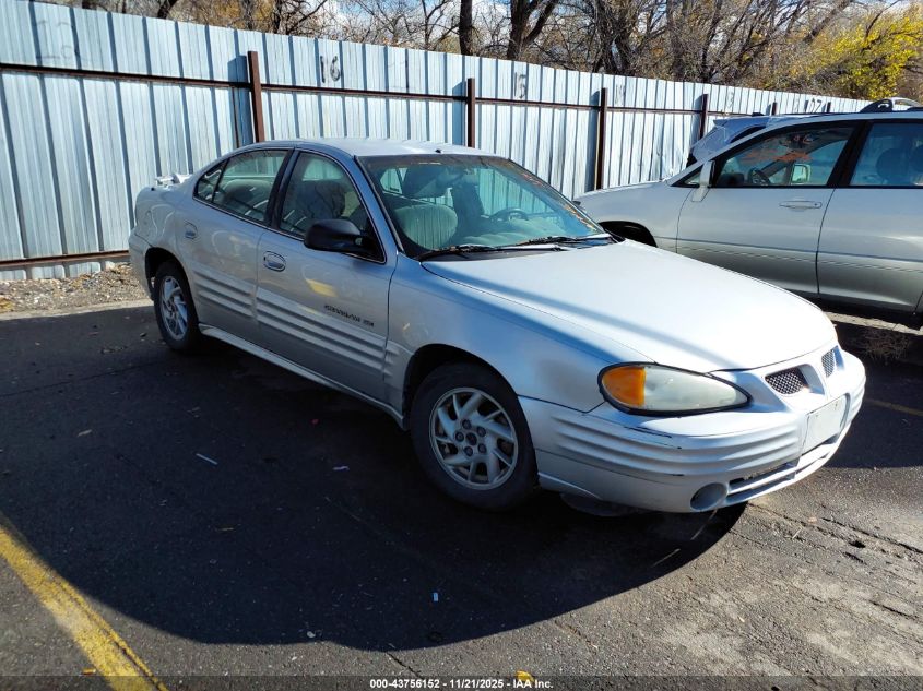 2001 Pontiac Grand Am Se1