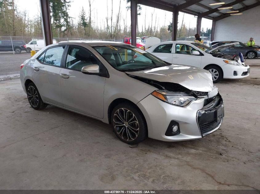 TOYOTA COROLLA S PLUS