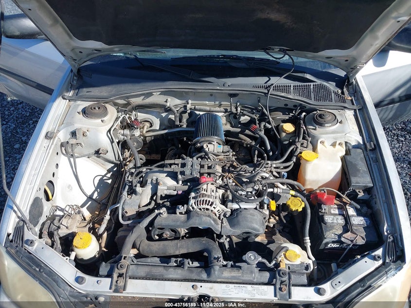 2002 Subaru Legacy L VIN: 4S3BE635727203997 Lot: 43756189