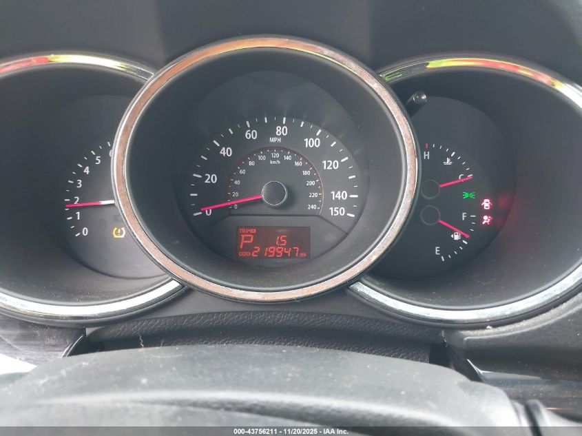 2012 Kia Sorento Lx V6 VIN: 5XYKT4A2XCG287014 Lot: 43756211