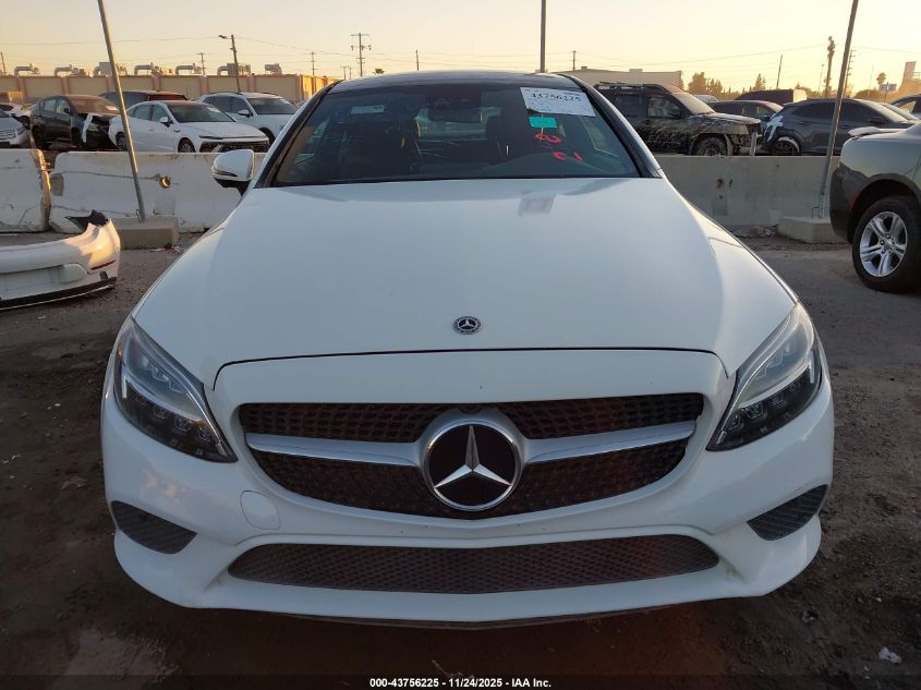 2019 Mercedes-Benz C 300 VIN: WDDWJ8DB9KF775386 Lot: 43756225