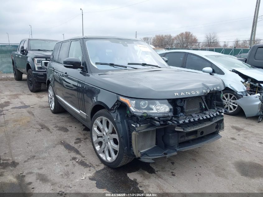 LAND ROVER RANGE ROVER 3.0L V6 SUPERCHARGED HSE