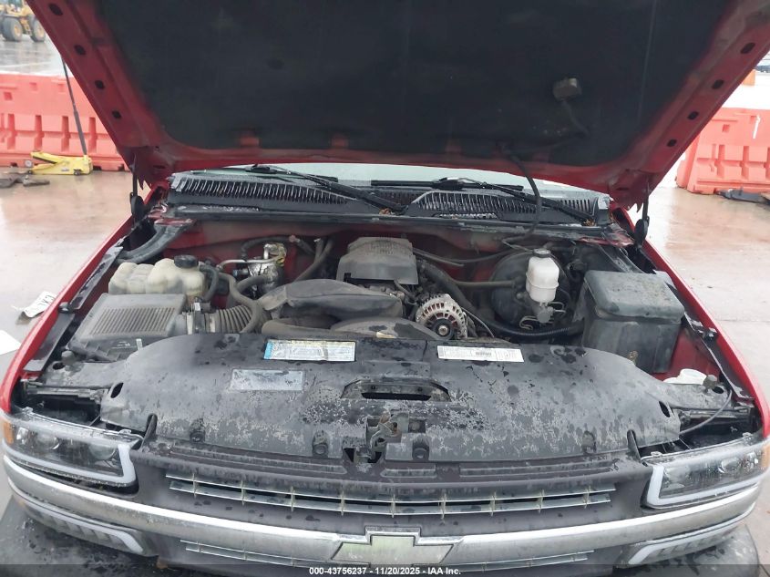 2000 Chevrolet Silverado 1500 Ls VIN: 2GCEC19T3Y1175942 Lot: 43756237