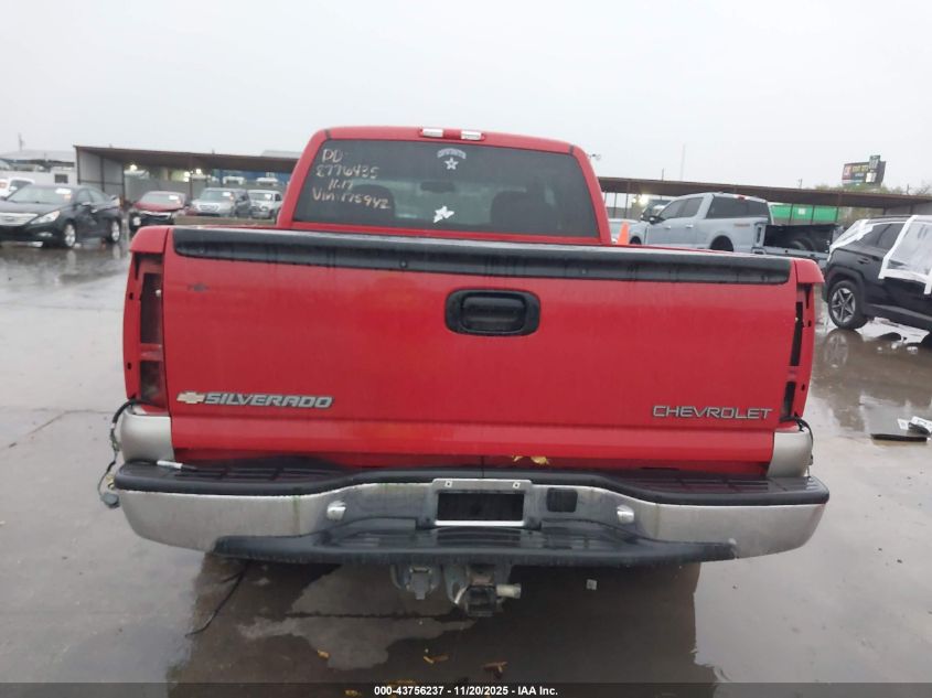 2000 Chevrolet Silverado 1500 Ls VIN: 2GCEC19T3Y1175942 Lot: 43756237