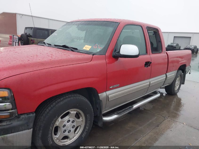 2000 Chevrolet Silverado 1500 Ls VIN: 2GCEC19T3Y1175942 Lot: 43756237