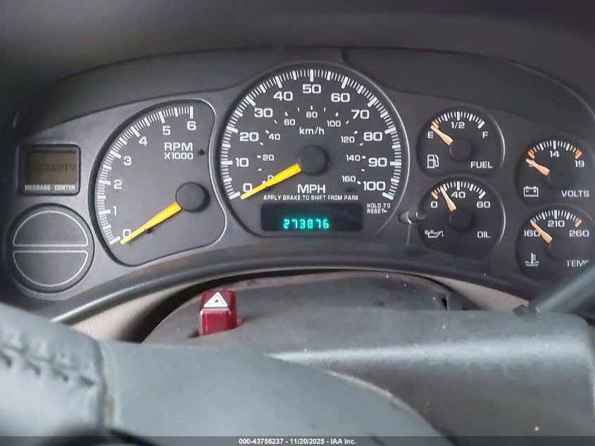 2000 Chevrolet Silverado 1500 Ls VIN: 2GCEC19T3Y1175942 Lot: 43756237