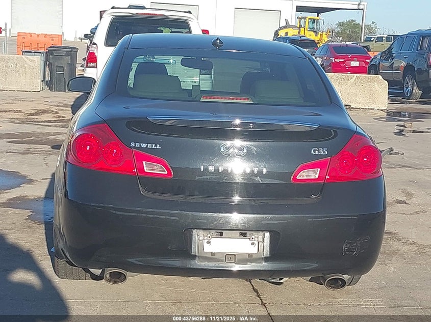 2008 Infiniti G35 Journey VIN: JNKBV61E88M204801 Lot: 43756288