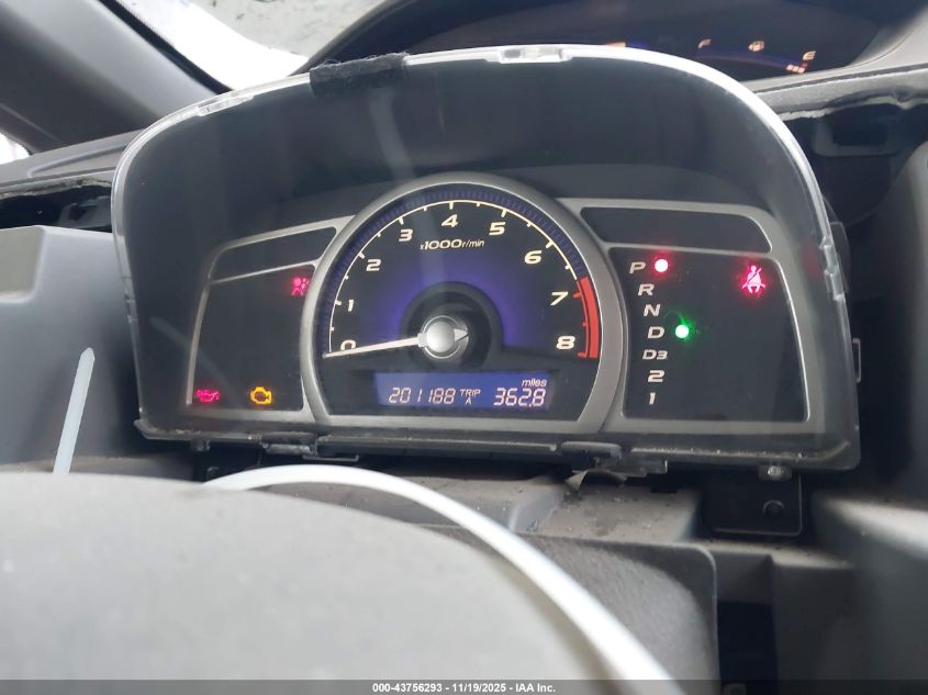 2008 Honda Civic Ex VIN: 1HGFA16898L109174 Lot: 43756293