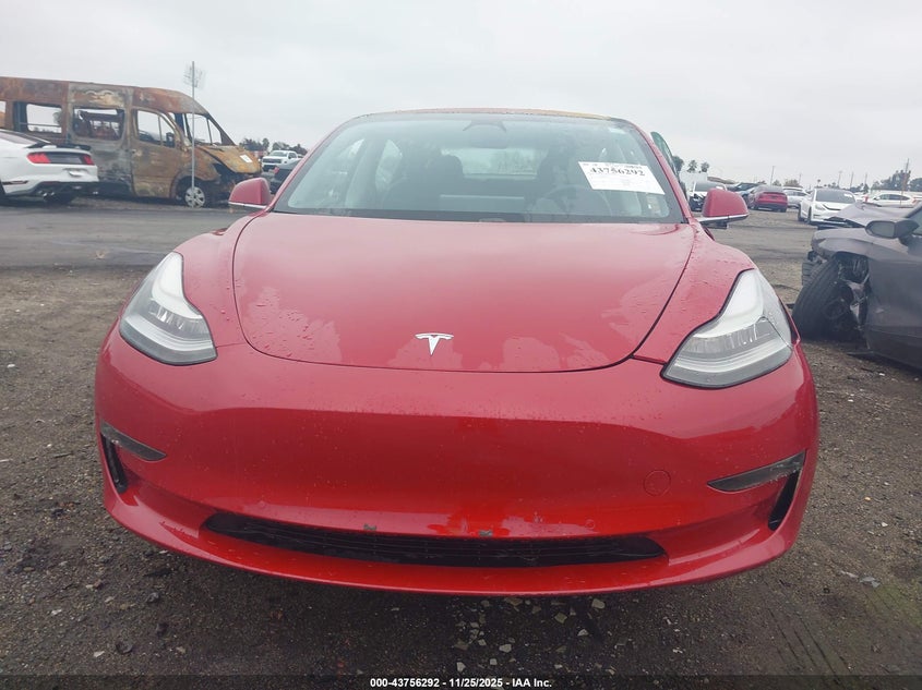 2018 Tesla Model 3 Long Range/Mid Range VIN: 5YJ3E1EA7JF061659 Lot: 43756292