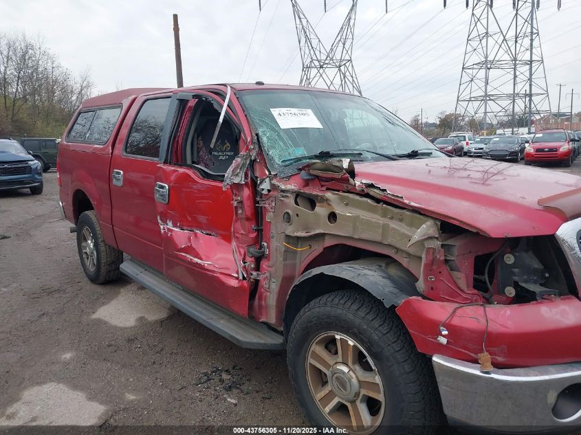 2008 Ford F-150 60Th Anniversary/Xl/Xlt VIN: 1FTRW14W78FB77048 Lot: 43756305
