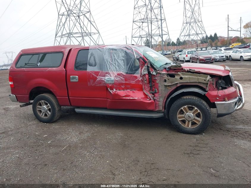 2008 Ford F-150 60Th Anniversary/Xl/Xlt VIN: 1FTRW14W78FB77048 Lot: 43756305