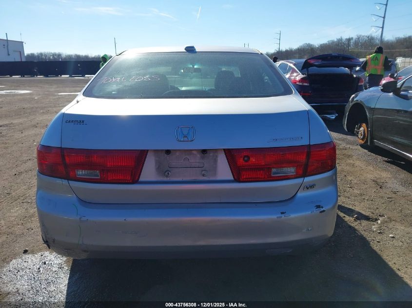 2005 Honda Accord 3.0 Ex VIN: 1HGCM66525A022933 Lot: 43756308