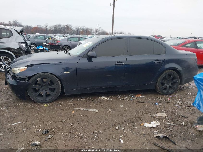 2007 BMW 550I VIN: WBANB53577CN93690 Lot: 43756316