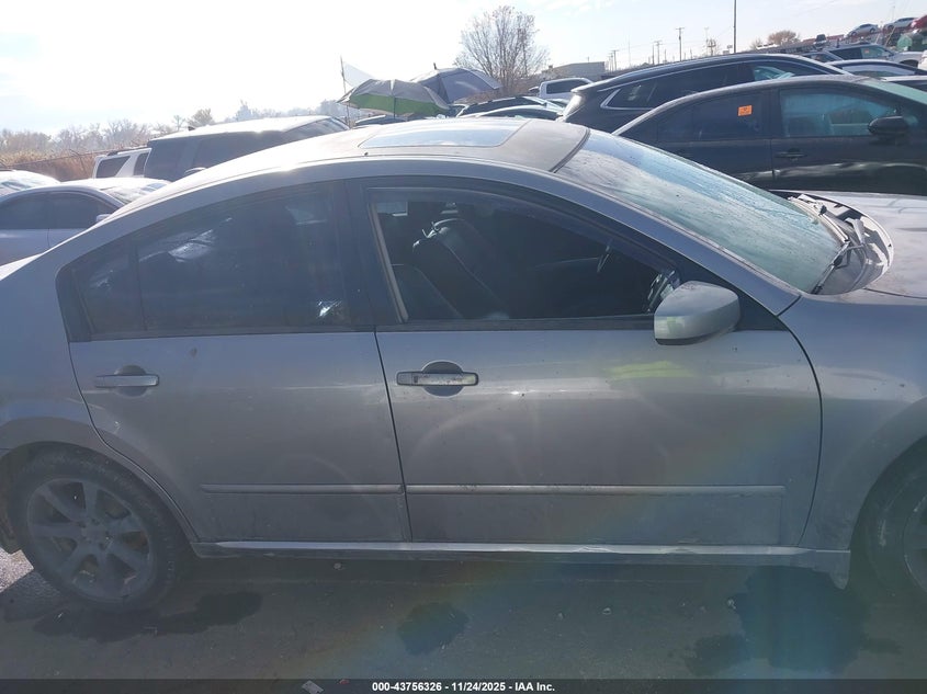 2008 Nissan Maxima 3.5 Se VIN: 1N4BA41E68C839500 Lot: 43756326