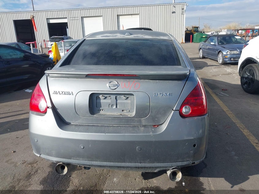 2008 Nissan Maxima 3.5 Se VIN: 1N4BA41E68C839500 Lot: 43756326