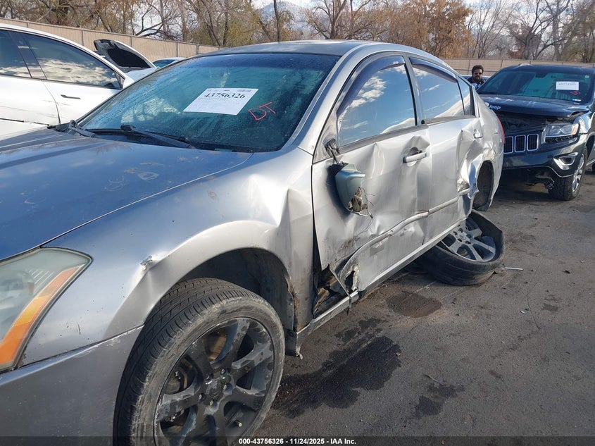 2008 Nissan Maxima 3.5 Se VIN: 1N4BA41E68C839500 Lot: 43756326