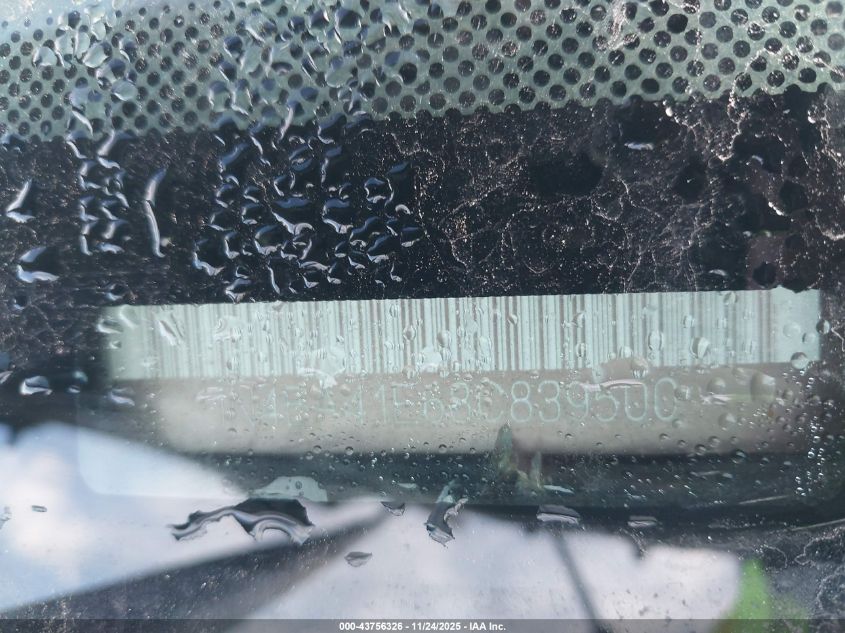 2008 Nissan Maxima 3.5 Se VIN: 1N4BA41E68C839500 Lot: 43756326