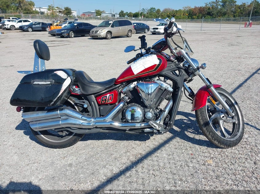 2015 Yamaha Xvs1300 Cu VIN: JYAVP33E8FA011479 Lot: 43756334