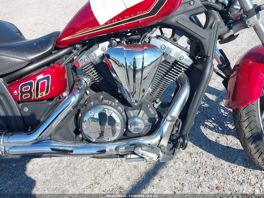 2015 Yamaha Xvs1300 Cu VIN: JYAVP33E8FA011479 Lot: 43756334