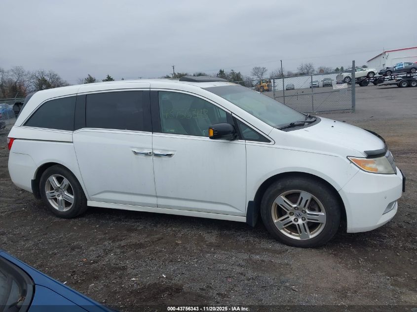 2011 Honda Odyssey Touring/Touring Elite VIN: 5FNRL5H9XBB028259 Lot: 43756343