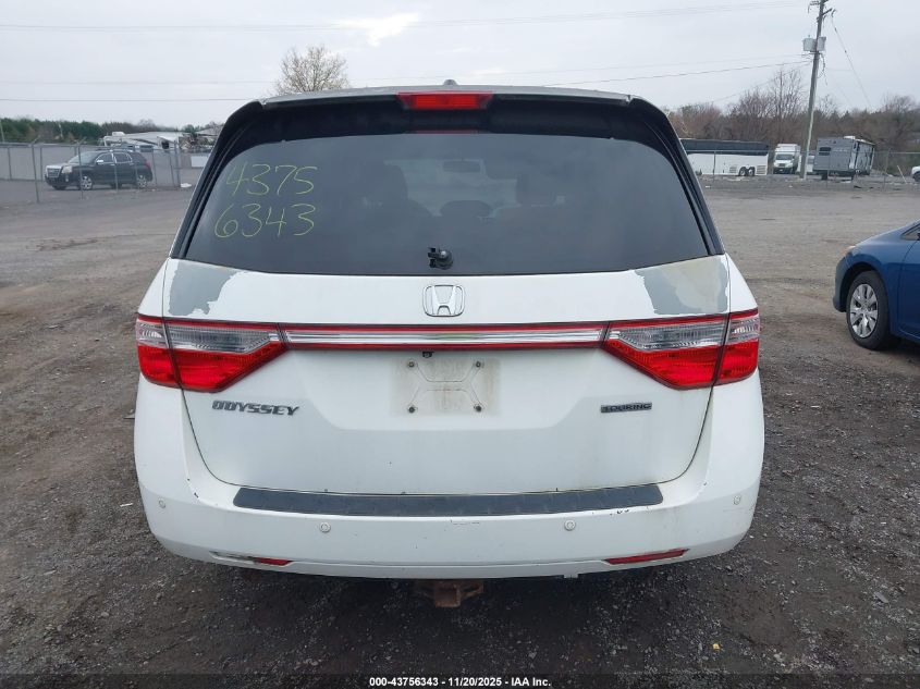 2011 Honda Odyssey Touring/Touring Elite VIN: 5FNRL5H9XBB028259 Lot: 43756343