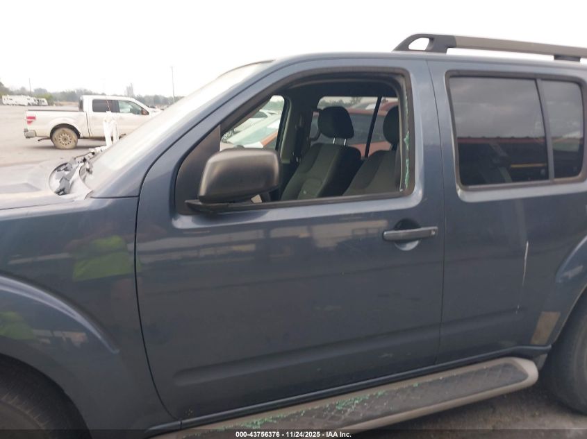 2008 Nissan Pathfinder S VIN: 5N1AR18U78C655527 Lot: 43756376