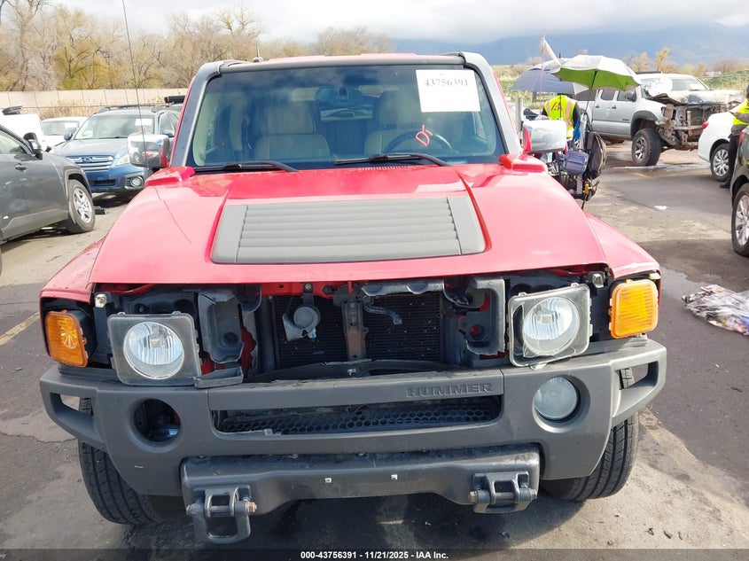 2006 Hummer H3 Suv VIN: 5GTDN136768169704 Lot: 43756391