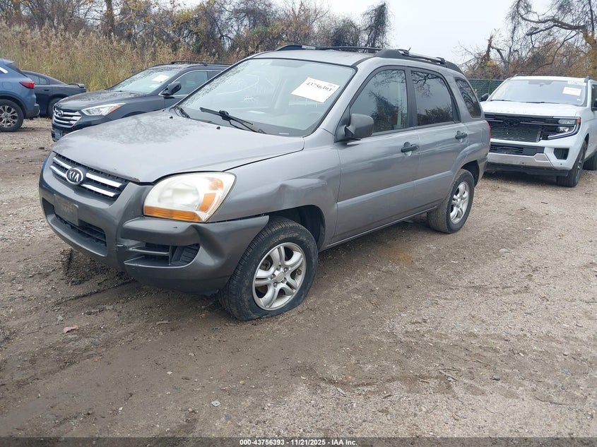 KNDJE723487491214 2008 KIA SPORTAGE photo no. 2