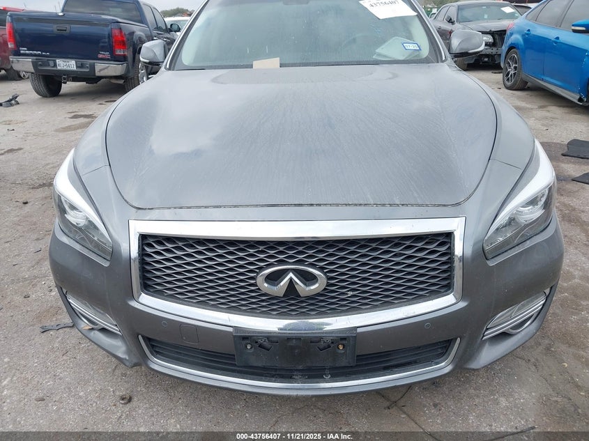 2015 Infiniti Q70L 3.7 VIN: JN1BY1PP7FM602201 Lot: 43756407