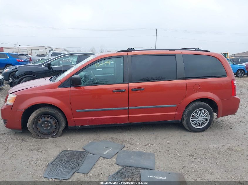 2008 Dodge Grand Caravan Se VIN: 2D8HN44H28R716199 Lot: 43756459