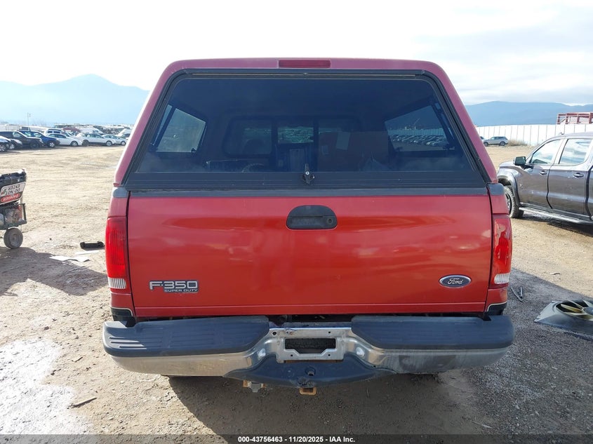 2001 Ford F-350 Lariat/Xl/Xlt VIN: 1FTSW31FX1EA15489 Lot: 43756463