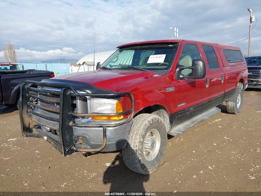 2001 Ford F-350 Lariat/Xl/Xlt VIN: 1FTSW31FX1EA15489 Lot: 43756463