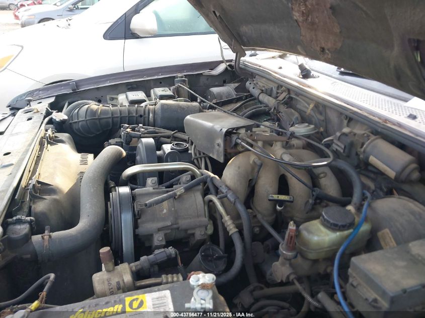 1995 Ford Ranger Super Cab VIN: 1FTCR14A5STA19858 Lot: 43756477