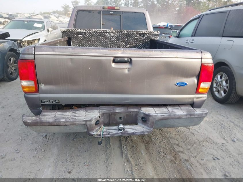 1995 Ford Ranger Super Cab VIN: 1FTCR14A5STA19858 Lot: 43756477