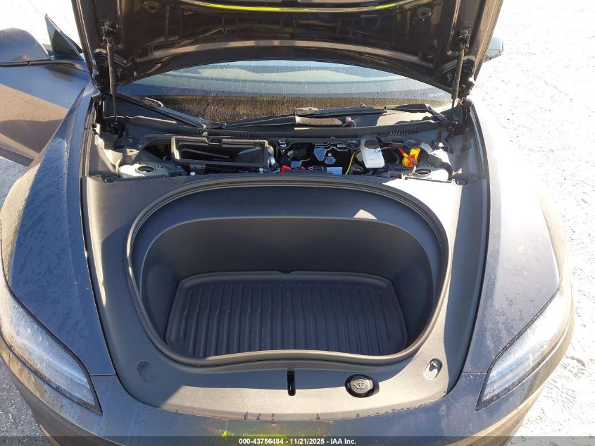 2025 Tesla Model 3 Long Range Rear-Wheel Drive/Standard VIN: 5YJ3E1EA4SF047252 Lot: 43756484