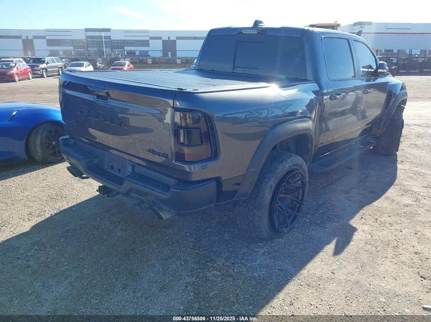 Vin: 1c6srfu99mn814657, lot: 44251904, ram 1500 trx  4x4 5'7 box 20214