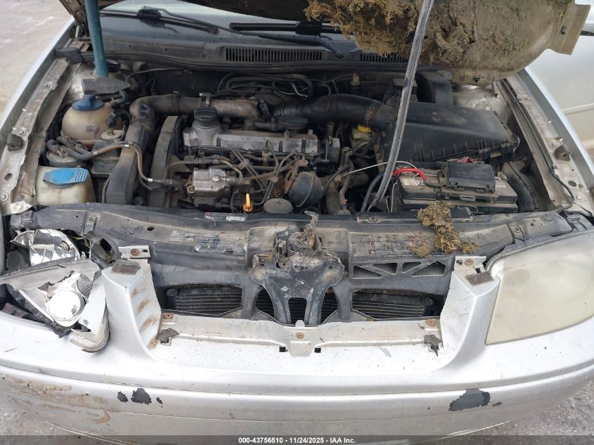 2001 Volkswagen Jetta Gls Tdi VIN: 3VWSP29M51M045369 Lot: 43756510