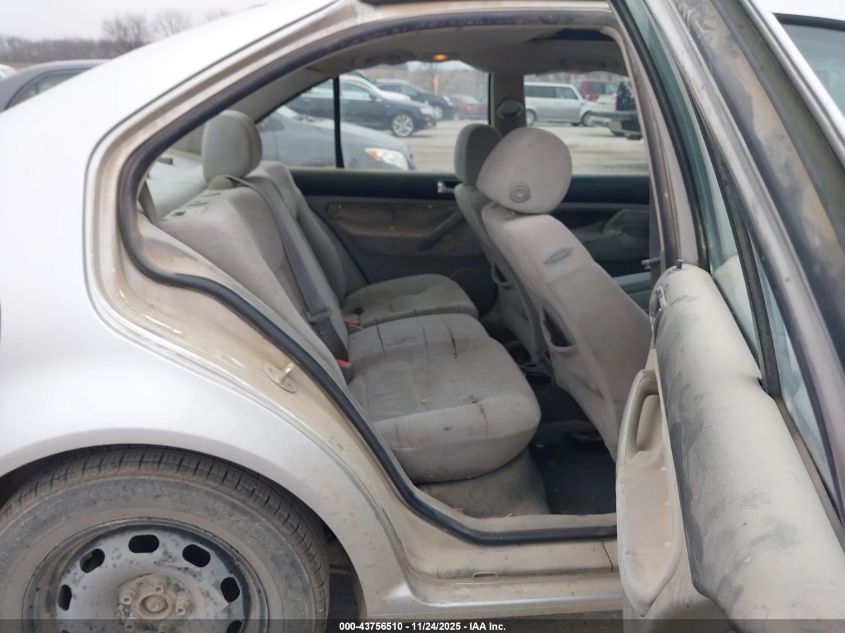 2001 Volkswagen Jetta Gls Tdi VIN: 3VWSP29M51M045369 Lot: 43756510