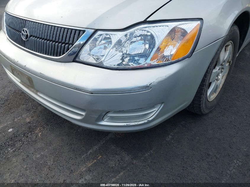 2001 Toyota Avalon Xl VIN: 4T1BF28B51U145436 Lot: 43756520