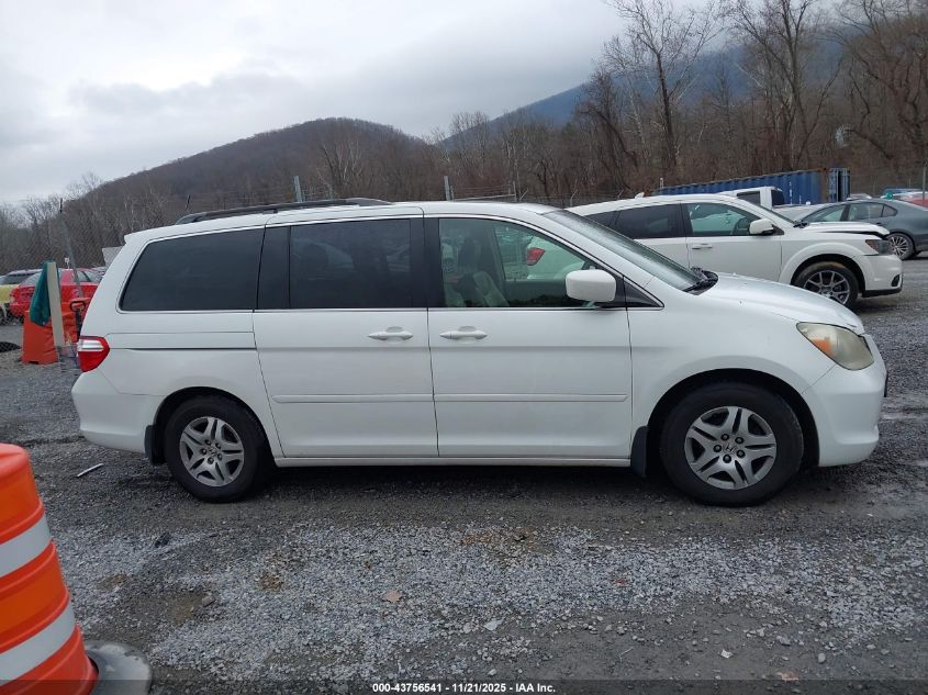 2006 Honda Odyssey Ex-L VIN: 5FNRL38676B403492 Lot: 43756541