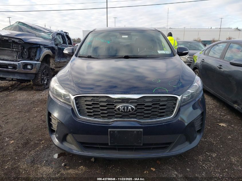 2020 Kia Sorento 2.4L Lx VIN: 5XYPGDA33LG667055 Lot: 43756546