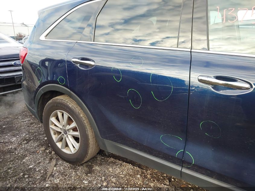 2020 Kia Sorento 2.4L Lx VIN: 5XYPGDA33LG667055 Lot: 43756546