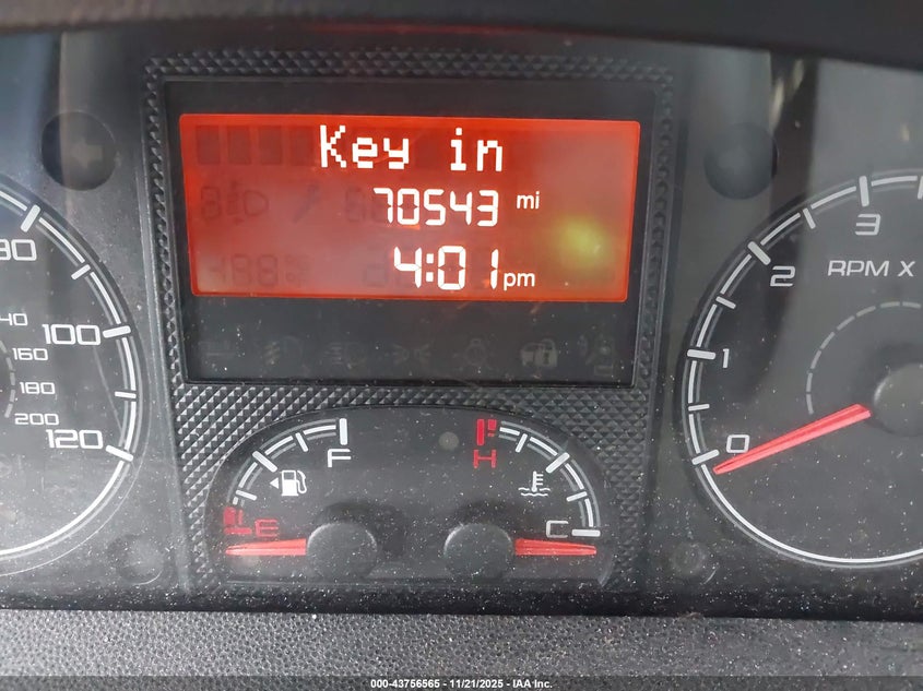 2019 Ram Promaster 2500 High Roof 136 Wb VIN: 3C6TRVCG6KE539555 Lot: 43756565