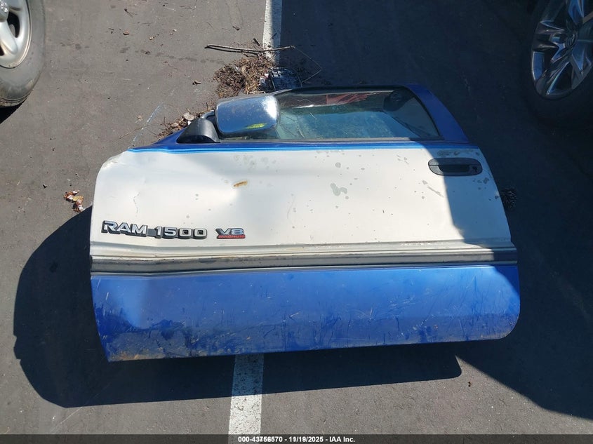 1996 Dodge Ram 1500 VIN: 1B7HC16Y1TS620491 Lot: 43756570