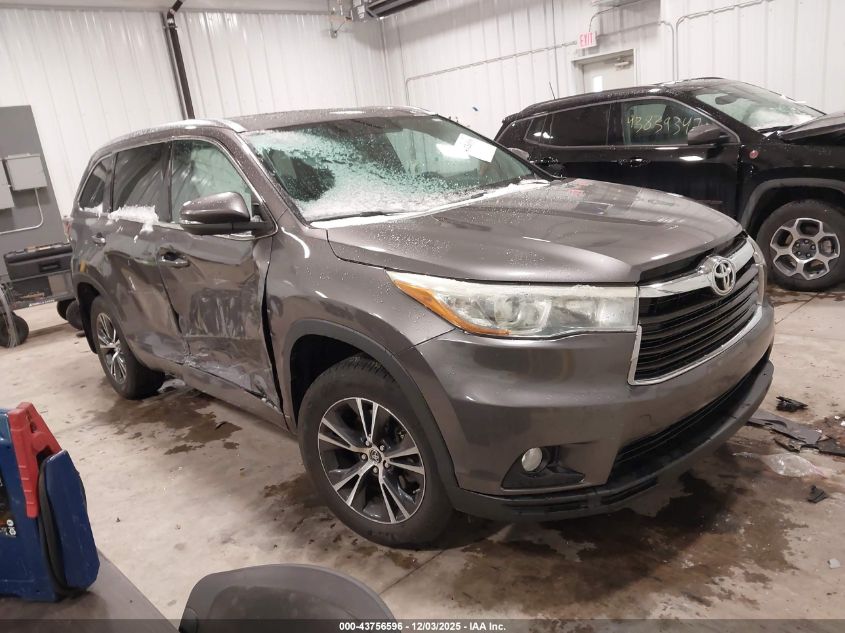 TOYOTA HIGHLANDER XLE V6