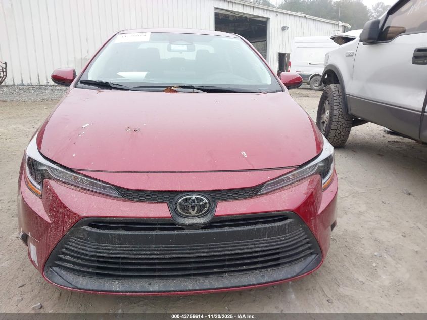 2025 Toyota Corolla Le VIN: 5YFB4MDE1SP266744 Lot: 43756614